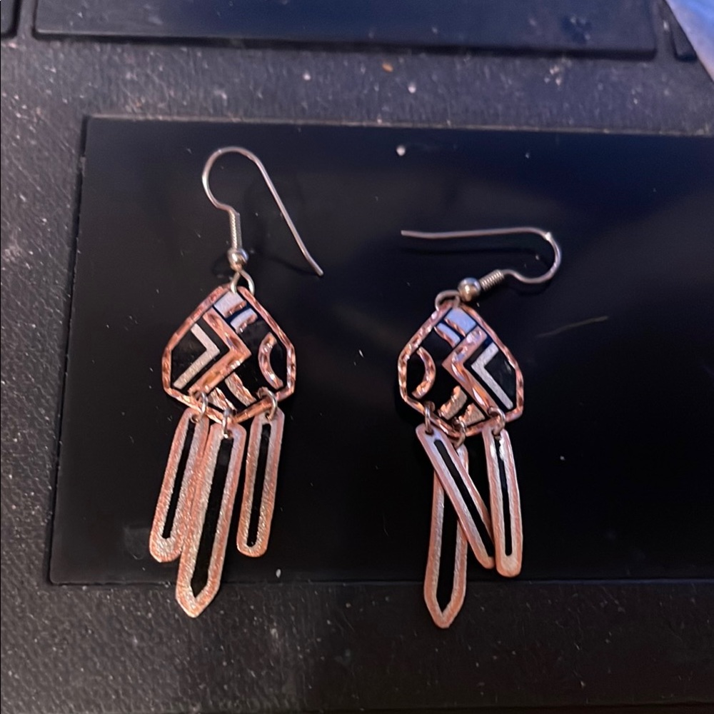 Chic Geometric Dangle Earrings